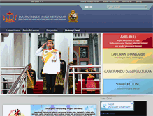 Tablet Screenshot of councils.gov.bn